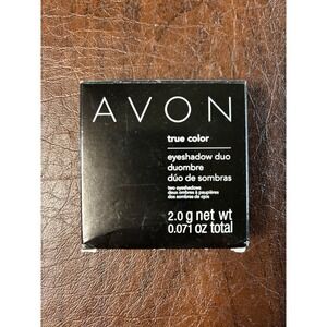 Avon True Color Eyeshadow Duo Crushed Orchid Lavender Black Violet F0783 New